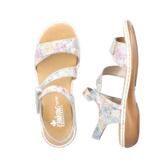 Femme Rieker Webstore Nu Pieds & Sandales*Rieker nu pieds et sandales 659c7 91 multicolore